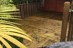 clean decking after
